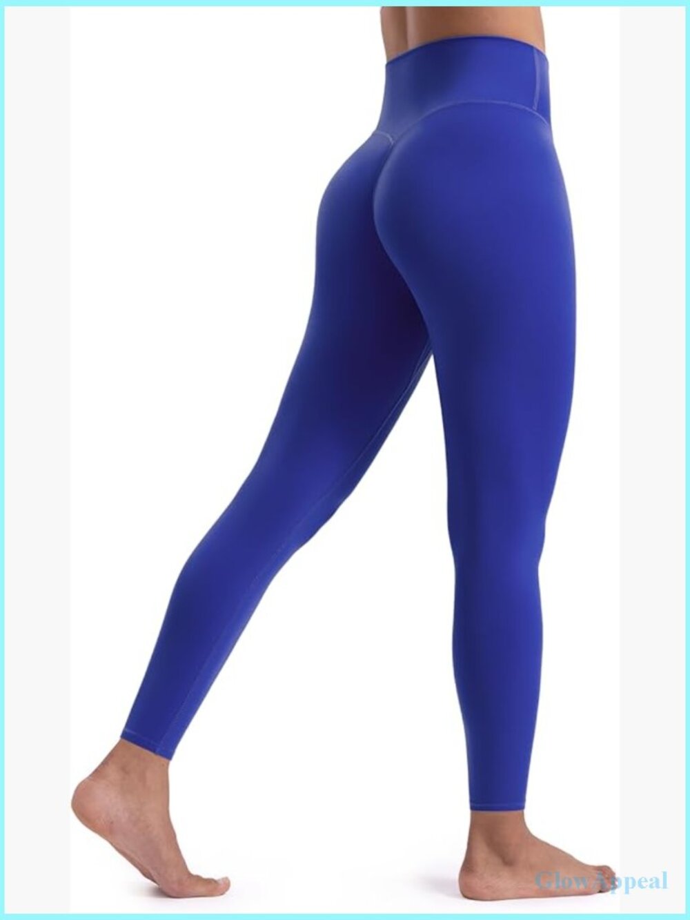 High Waisted Scrunch Booty Leggings 28" Double Layer Yoga Pants